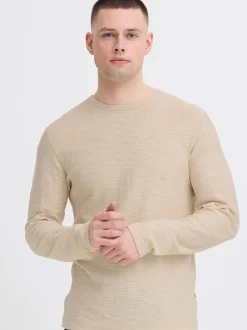 BLEND Herren Strickpullover - BHAbas in beige
