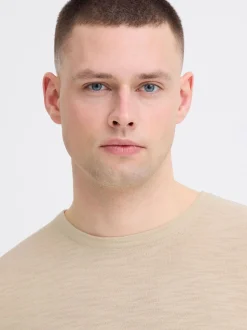 BLEND Herren Strickpullover - BHAbas in beige