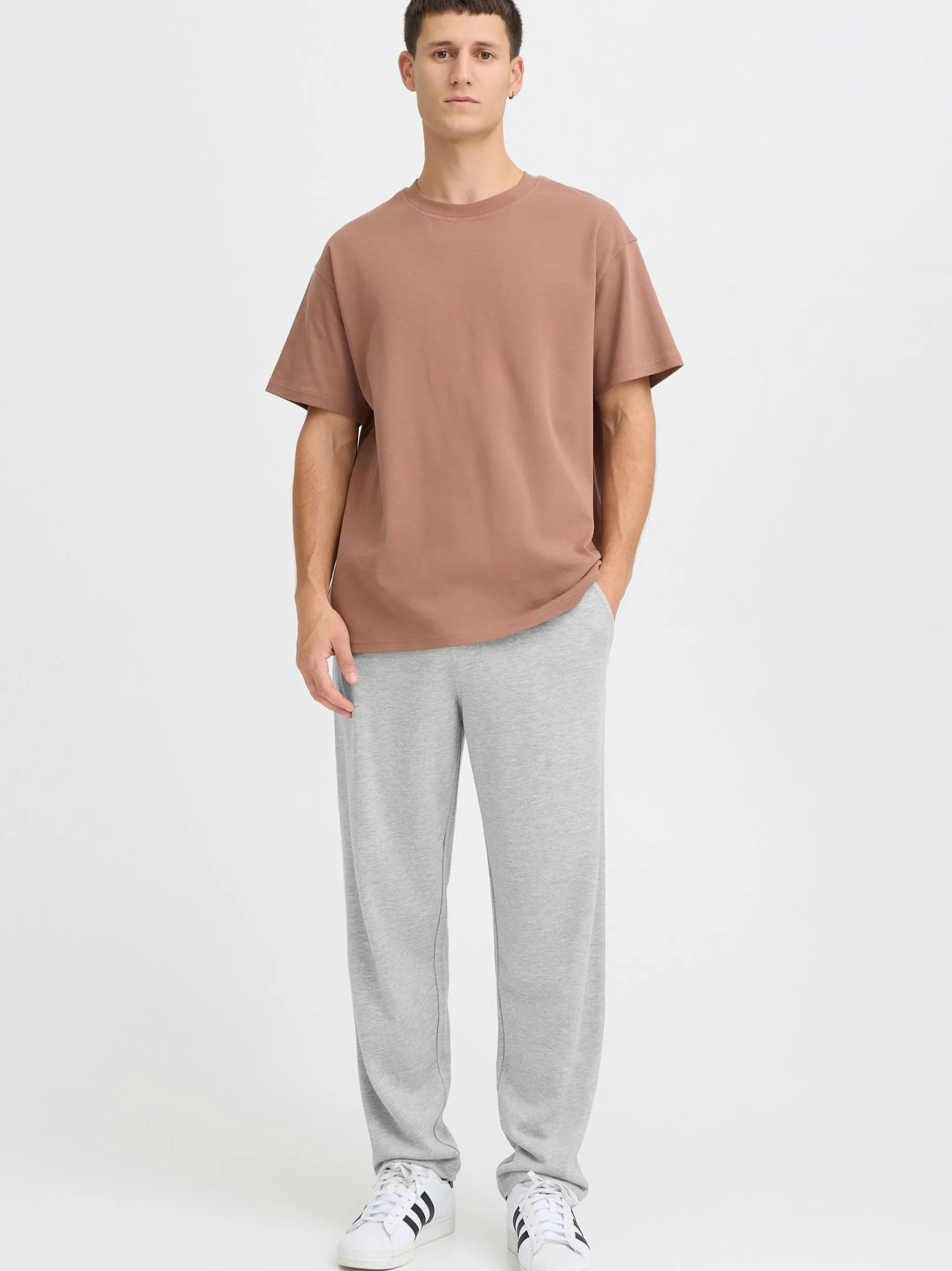 BLEND Herren Sweathose - BHBris in hellgrau
