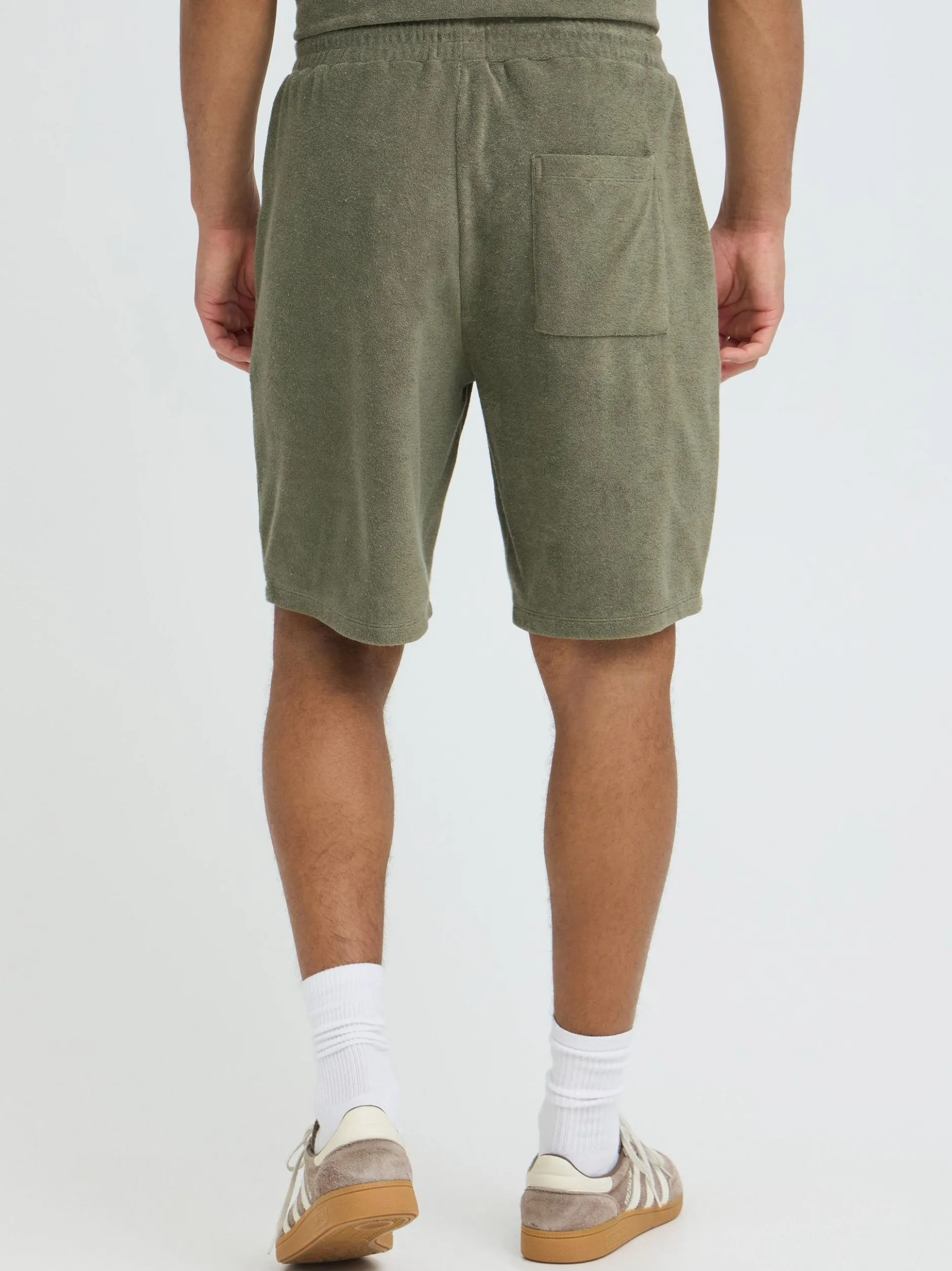 BLEND Herren Sweatshorts - BHBasti in oliv