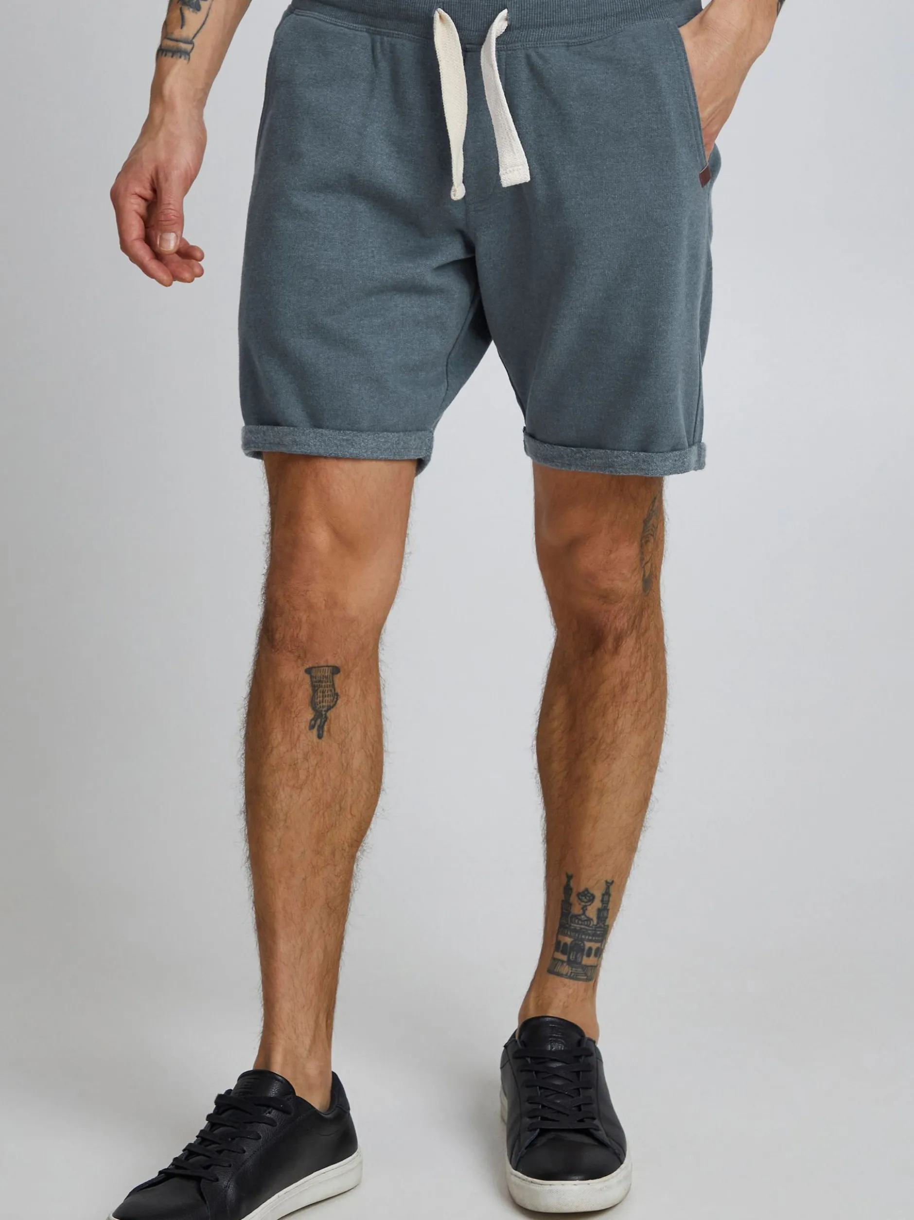 BLEND Herren Sweatshorts - BHTimo in blau