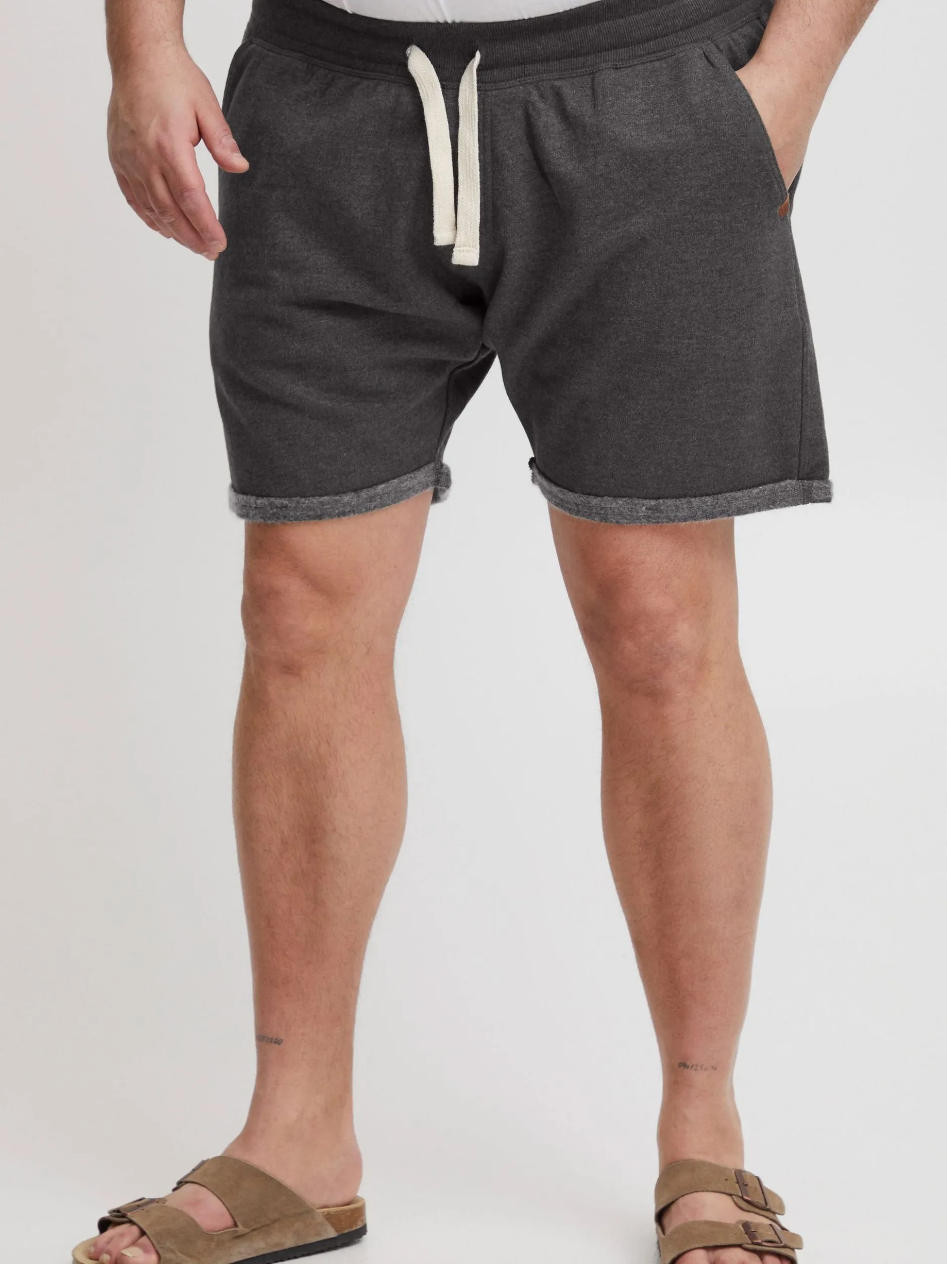 BLEND Herren Sweatshorts - BHTimo Big & Tall in anthrazit