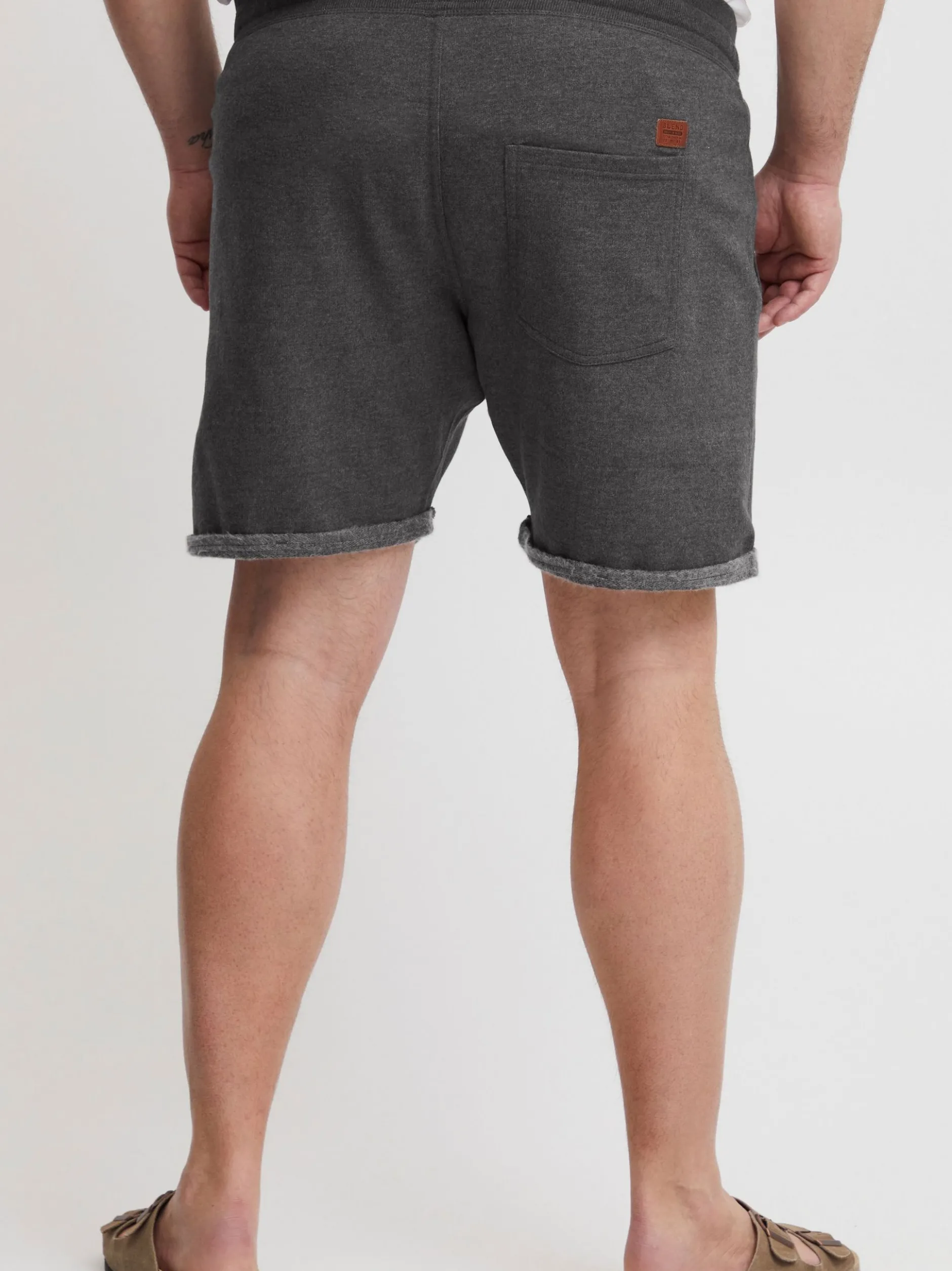 BLEND Herren Sweatshorts - BHTimo Big & Tall in anthrazit