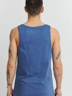 BLEND Herren Tanktop - BHAlvarez in blau