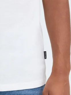 BLEND Herren Tanktop - BHFlok in weiß