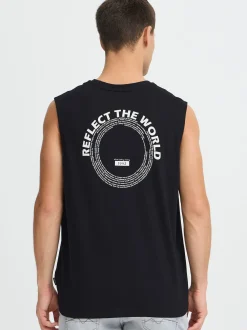 BLEND Herren Tanktop - BHFlox in schwarz