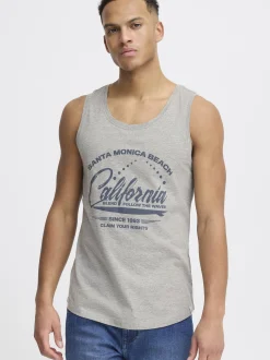 BLEND Herren Tanktop - BHGalifo in grau
