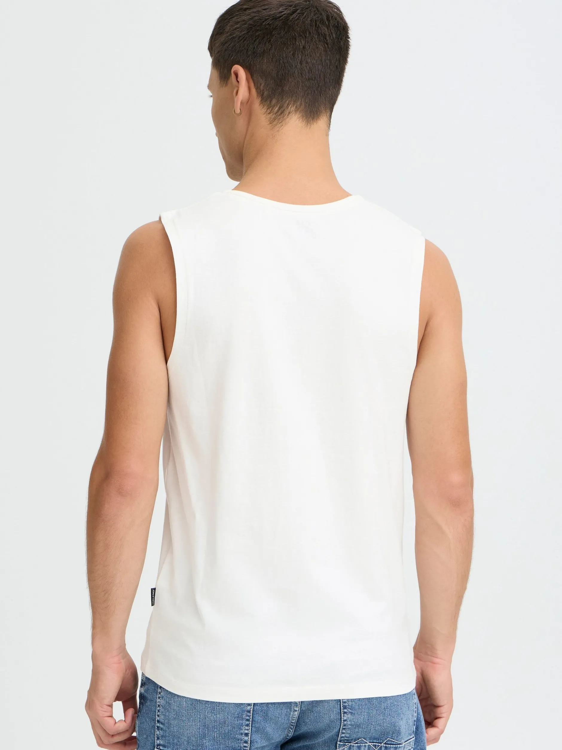 BLEND Herren Tanktop - BHStemas in weiß