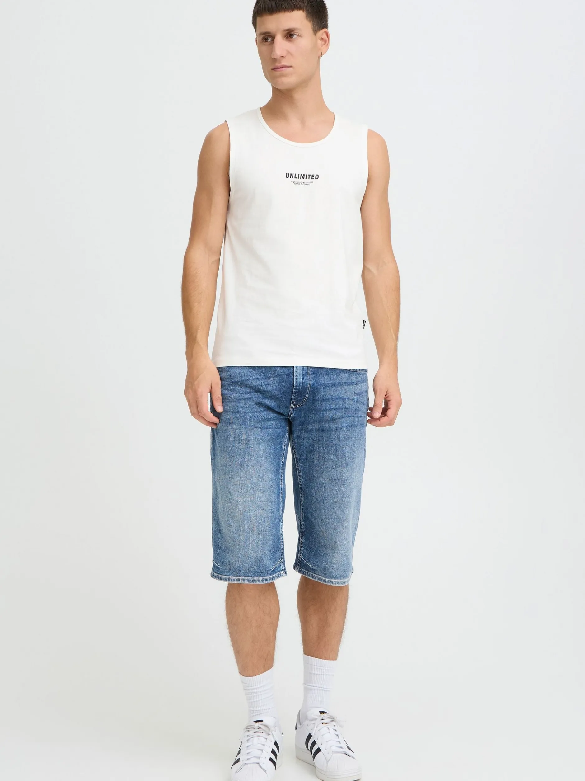 BLEND Herren Tanktop - BHStemas in weiß