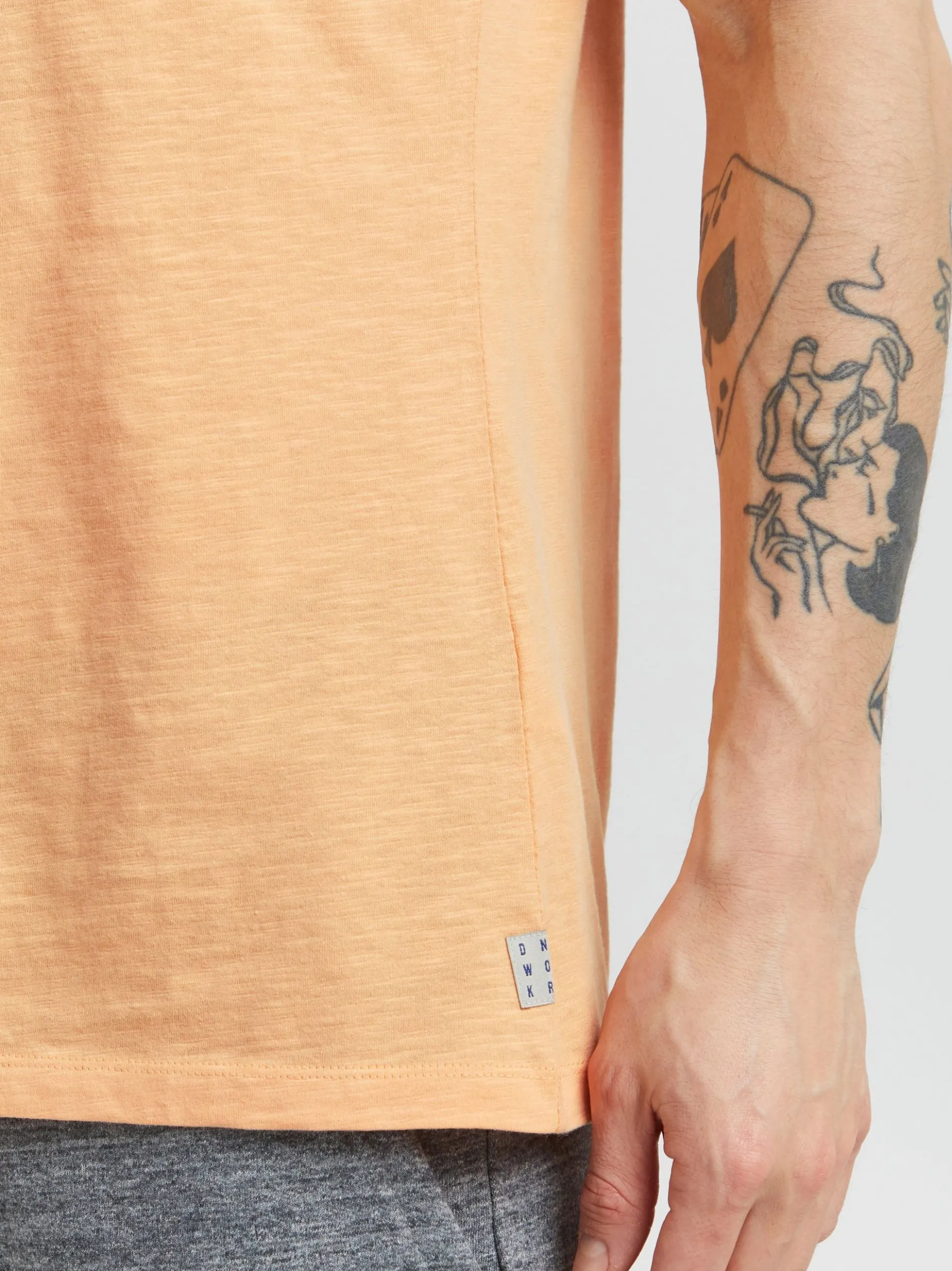 BLEND Herren Tanktop - BHTroppo in aprikot
