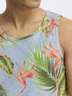 BLEND Herren Tanktop - BHTros in blau