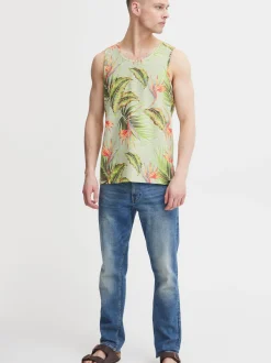 BLEND Herren Tanktop - BHTros in grün