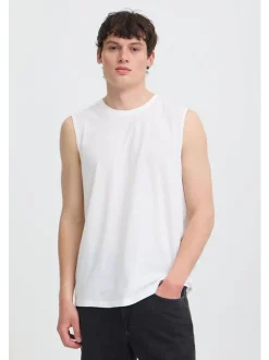 BLEND Herren Tanktops im 3er-Pack in weiß