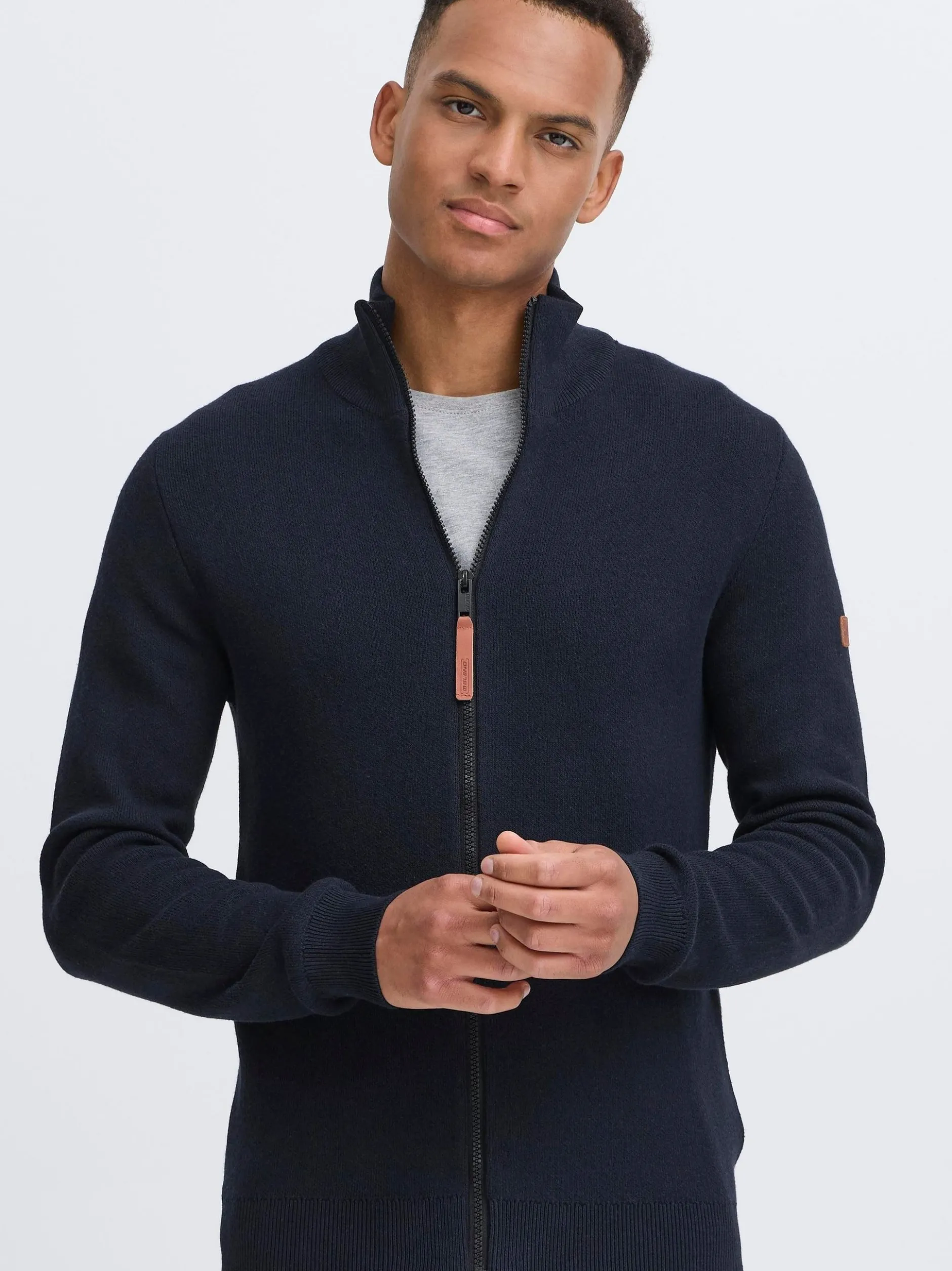 BLEND Herren Trainingsjacke - BHFindus in blau