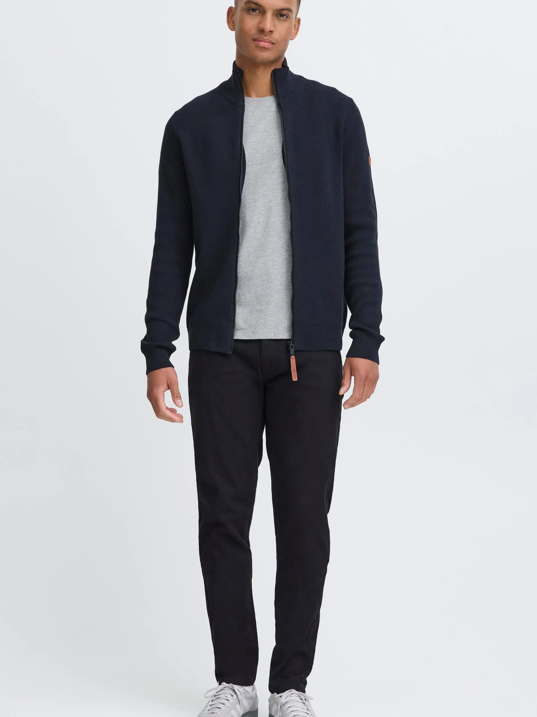 BLEND Herren Trainingsjacke - BHFindus in blau