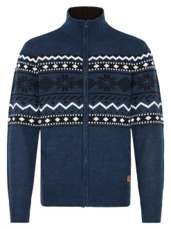 BLEND Herren Trainingsjacke - BHNova in blau