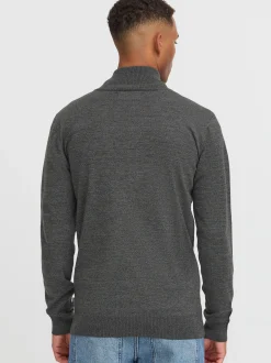 BLEND Herren Trainingsjacke - BHCassberg in anthrazit