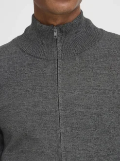 BLEND Herren Trainingsjacke - BHCassberg in anthrazit