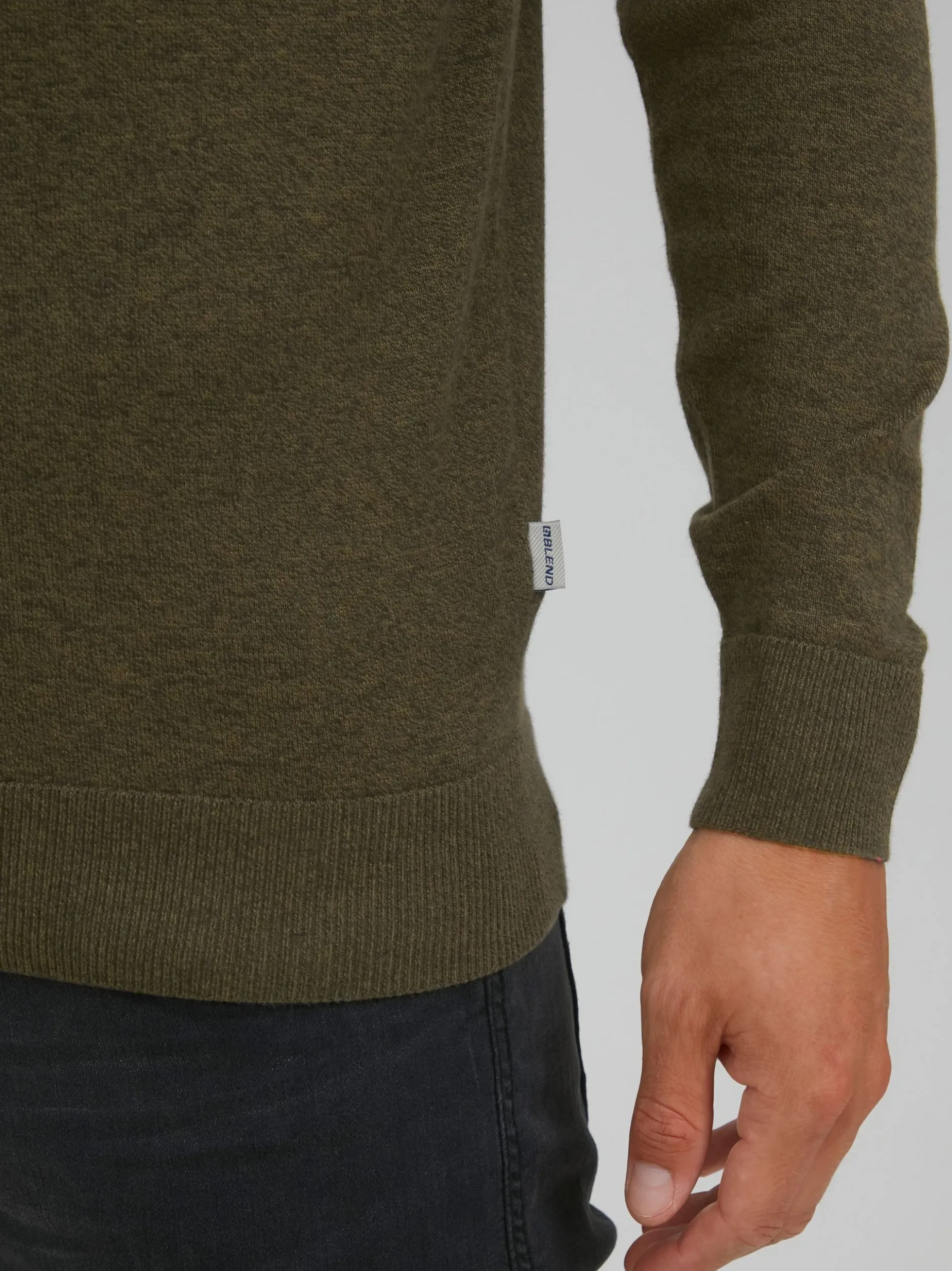 BLEND Herren Troyer - BHNaresh in grün