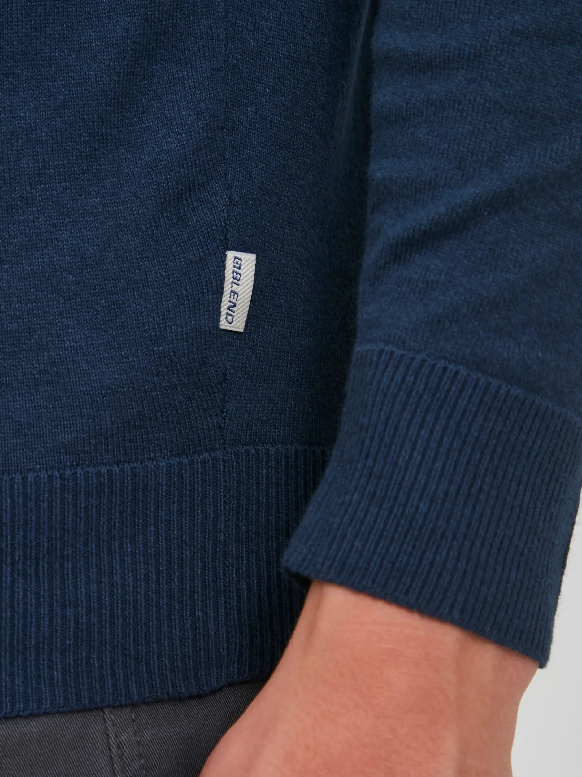 BLEND Herren Troyer - BHNaresh in blau
