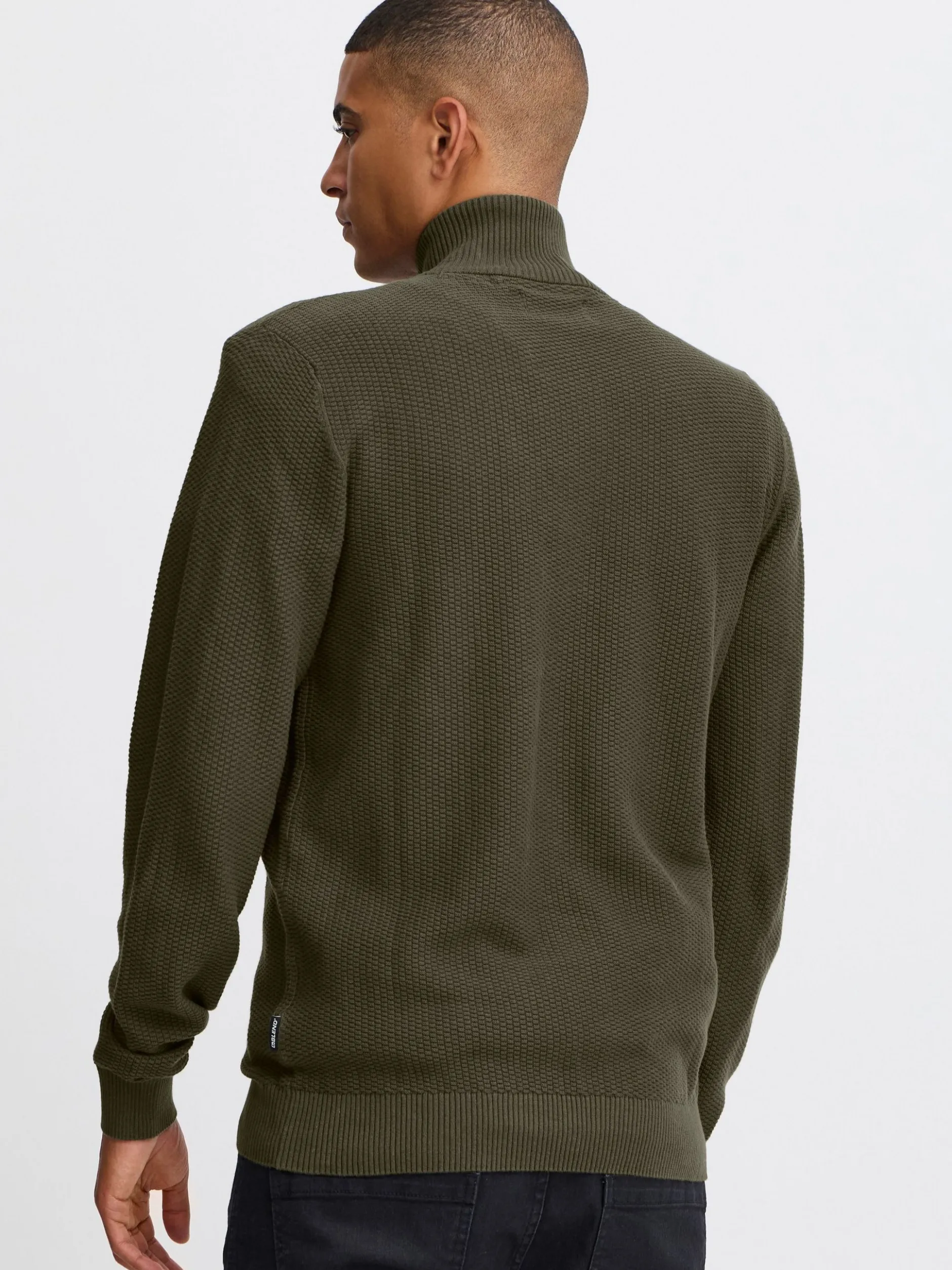 BLEND Herren Troyer - BHPullover in grün