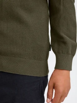 BLEND Herren Troyer - BHPullover in grün