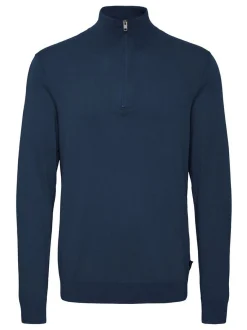 BLEND Herren Troyer - BHPullover in blau