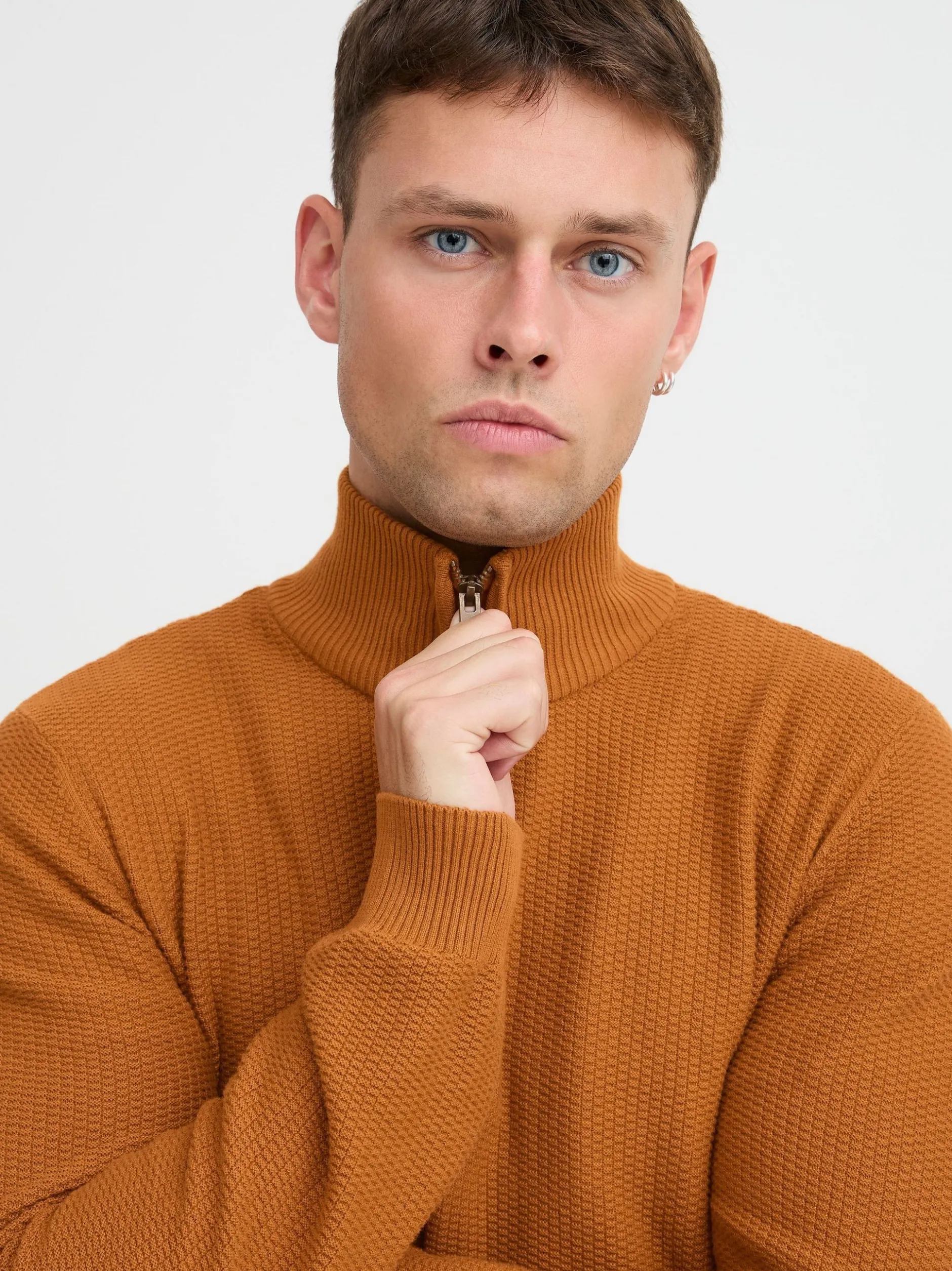 BLEND Herren Troyer - BHPullover in braun