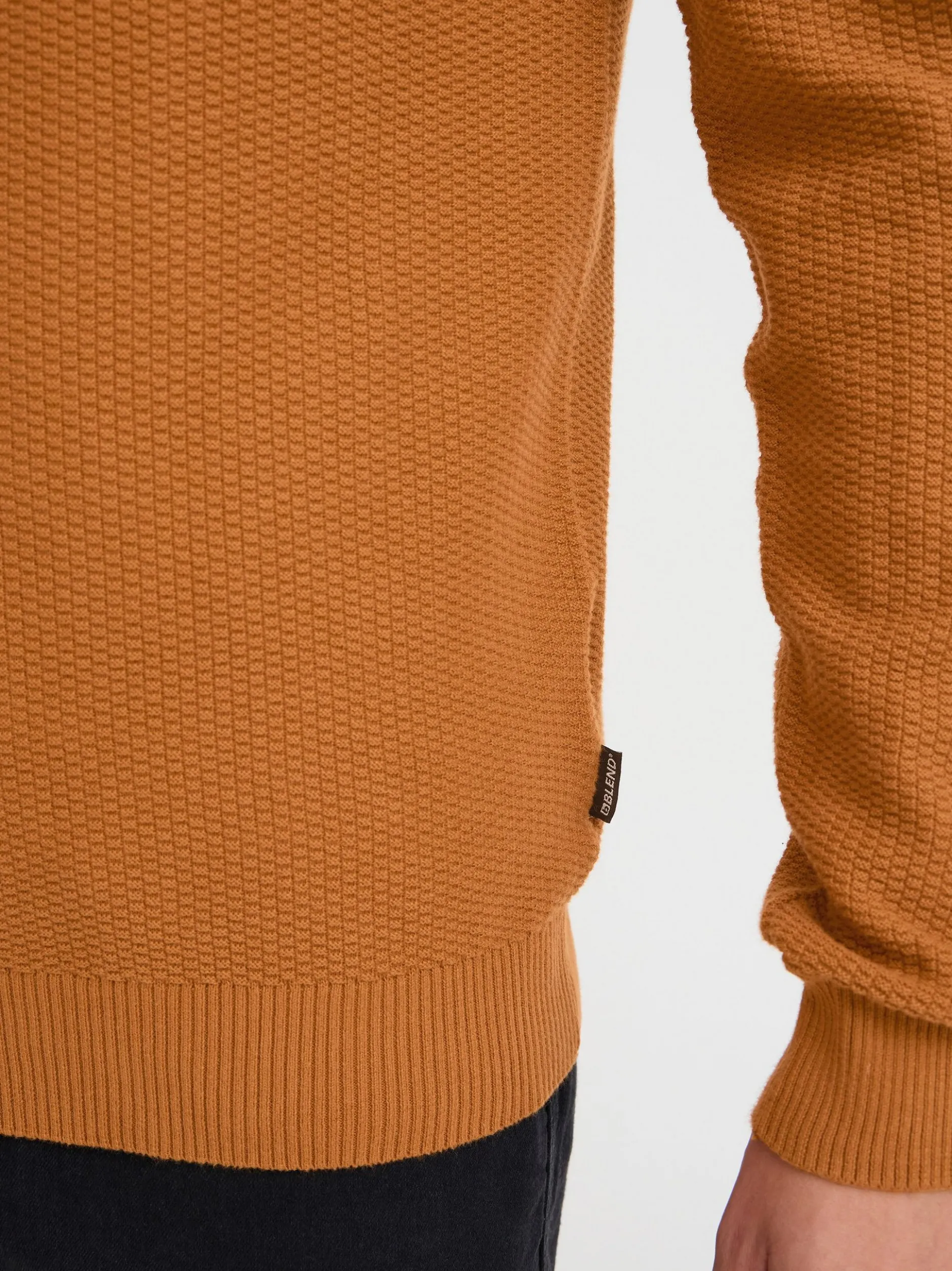 BLEND Herren Troyer - BHPullover in braun