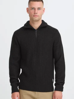 BLEND Herren Troyer - BHRibe in schwarz