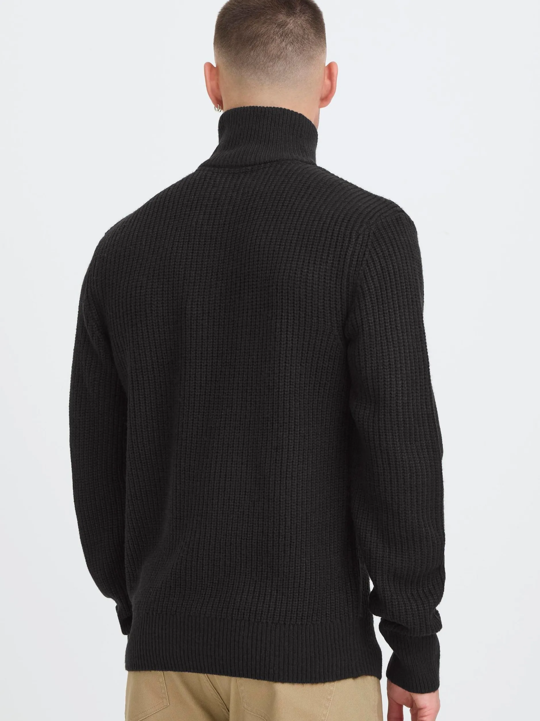 BLEND Herren Troyer - BHRibe in schwarz