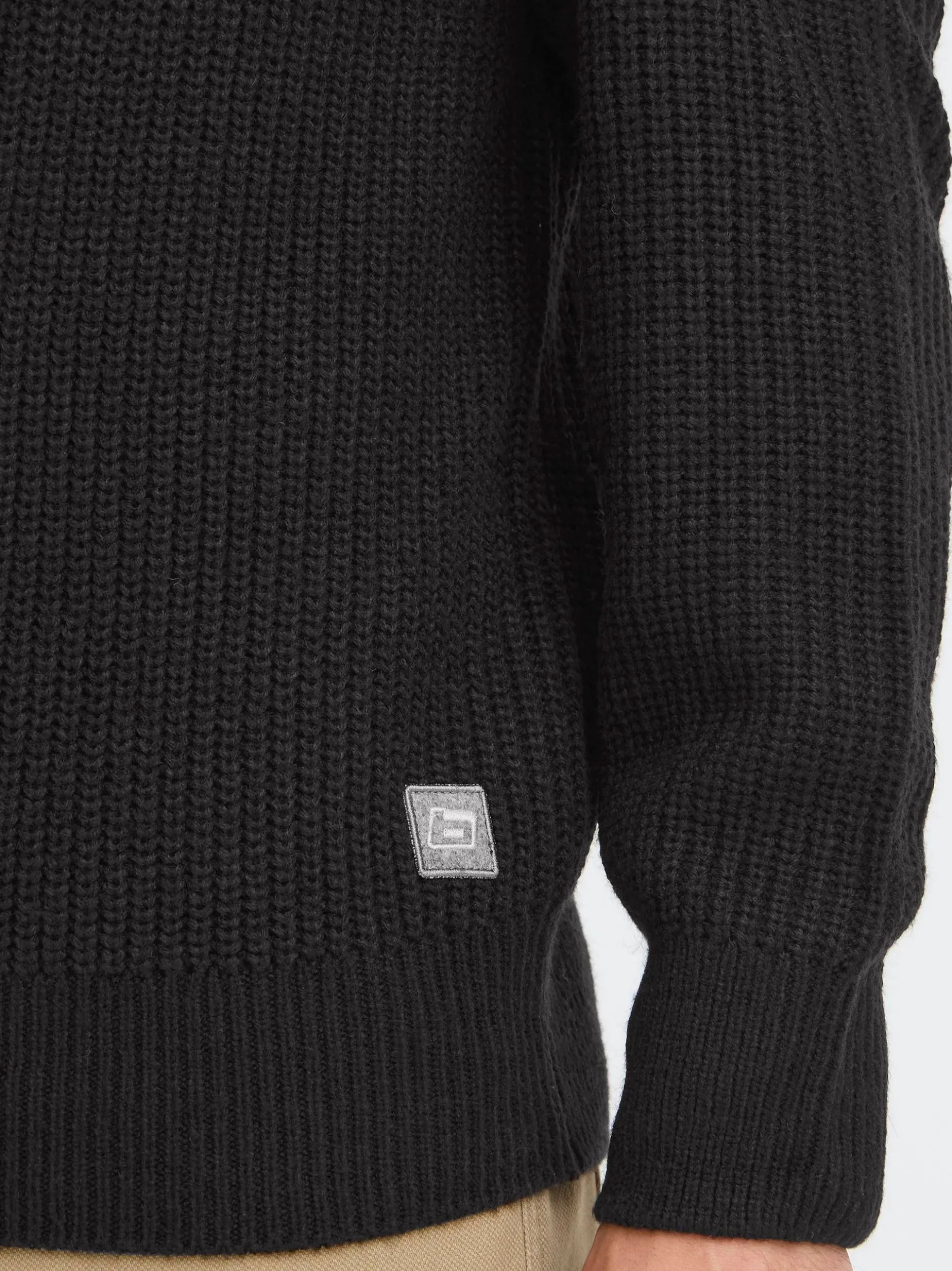 BLEND Herren Troyer - BHRibe in schwarz