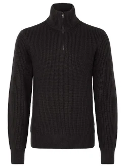 BLEND Herren Troyer - BHRibe in schwarz