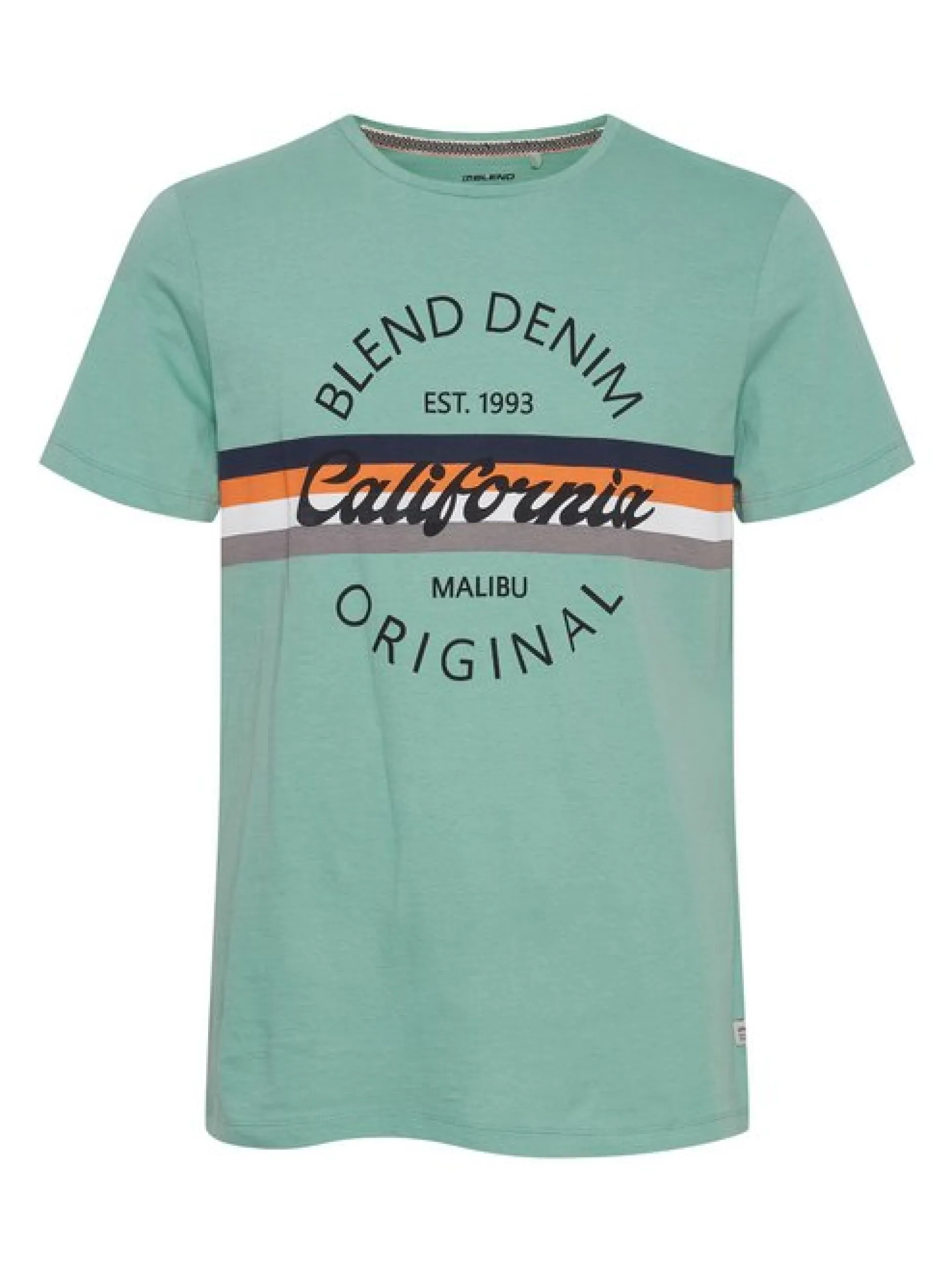 BLEND Herren T-Shirt - BHAdamus in grün