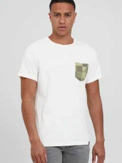BLEND Herren T-Shirt - BHAmilo in weiß