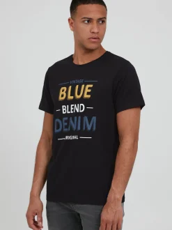 BLEND Herren T-Shirt - BHArtur in schwarz