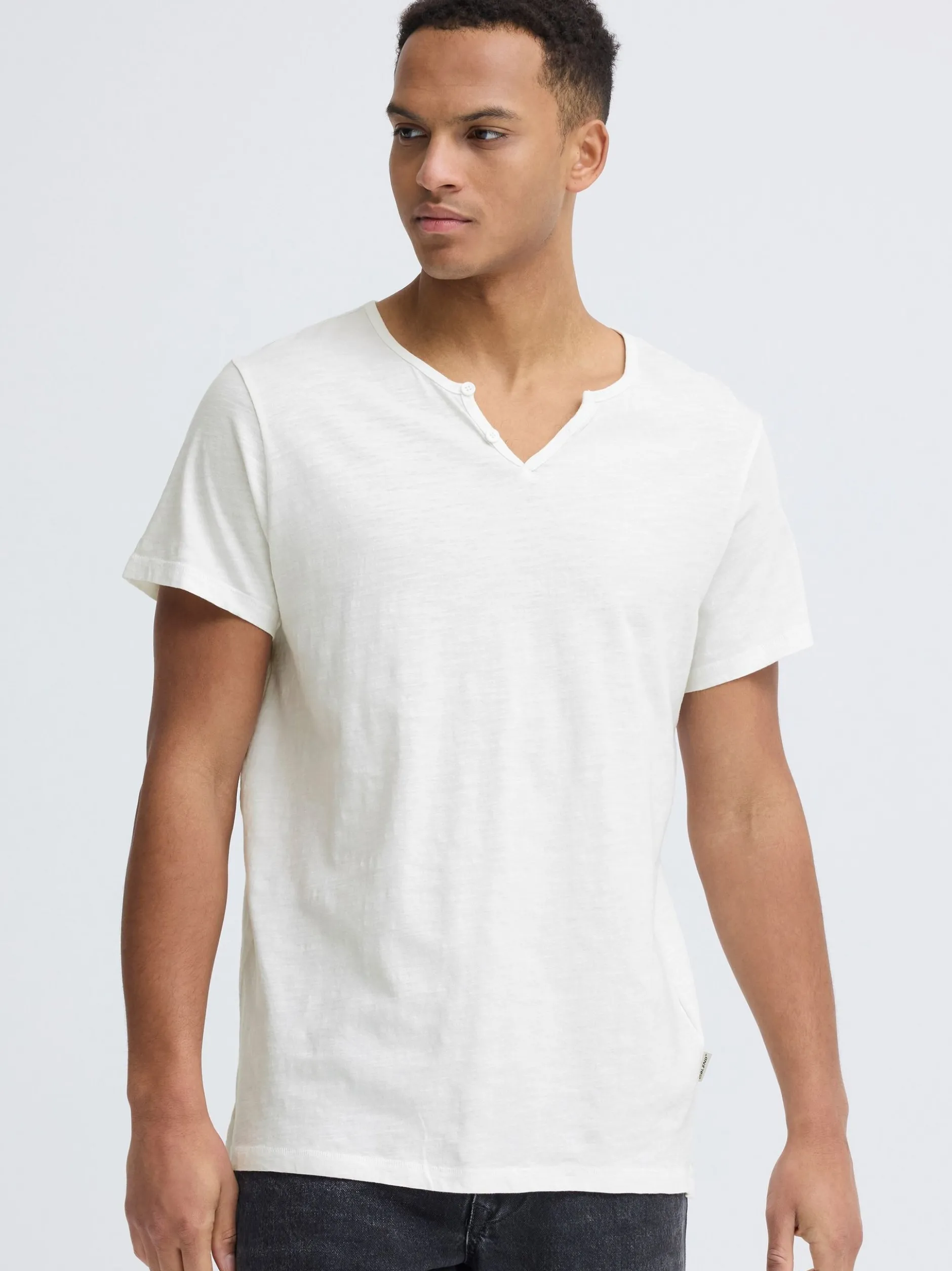 BLEND Herren T-Shirt - BHAshton in weiß