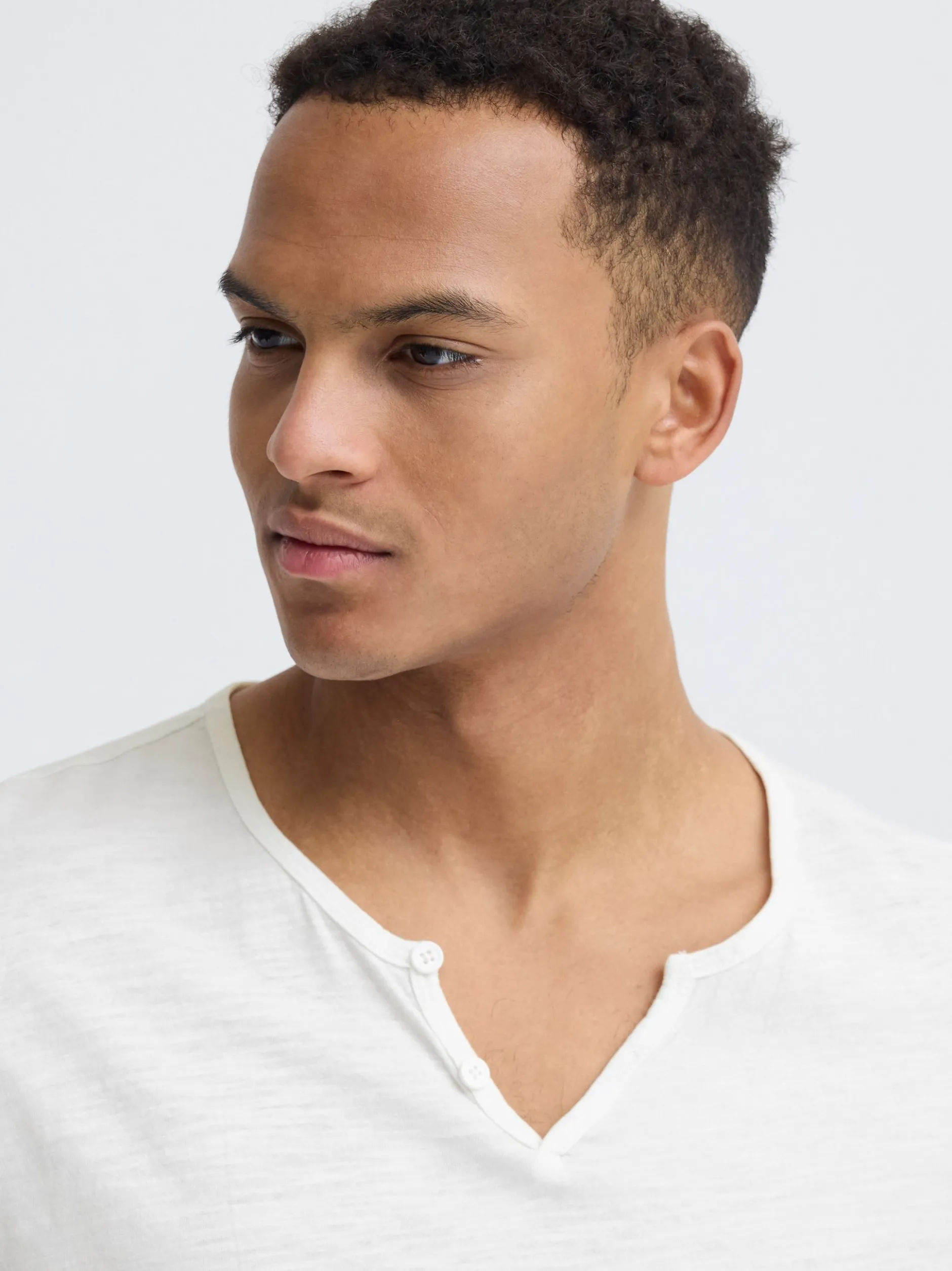 BLEND Herren T-Shirt - BHAshton in weiß