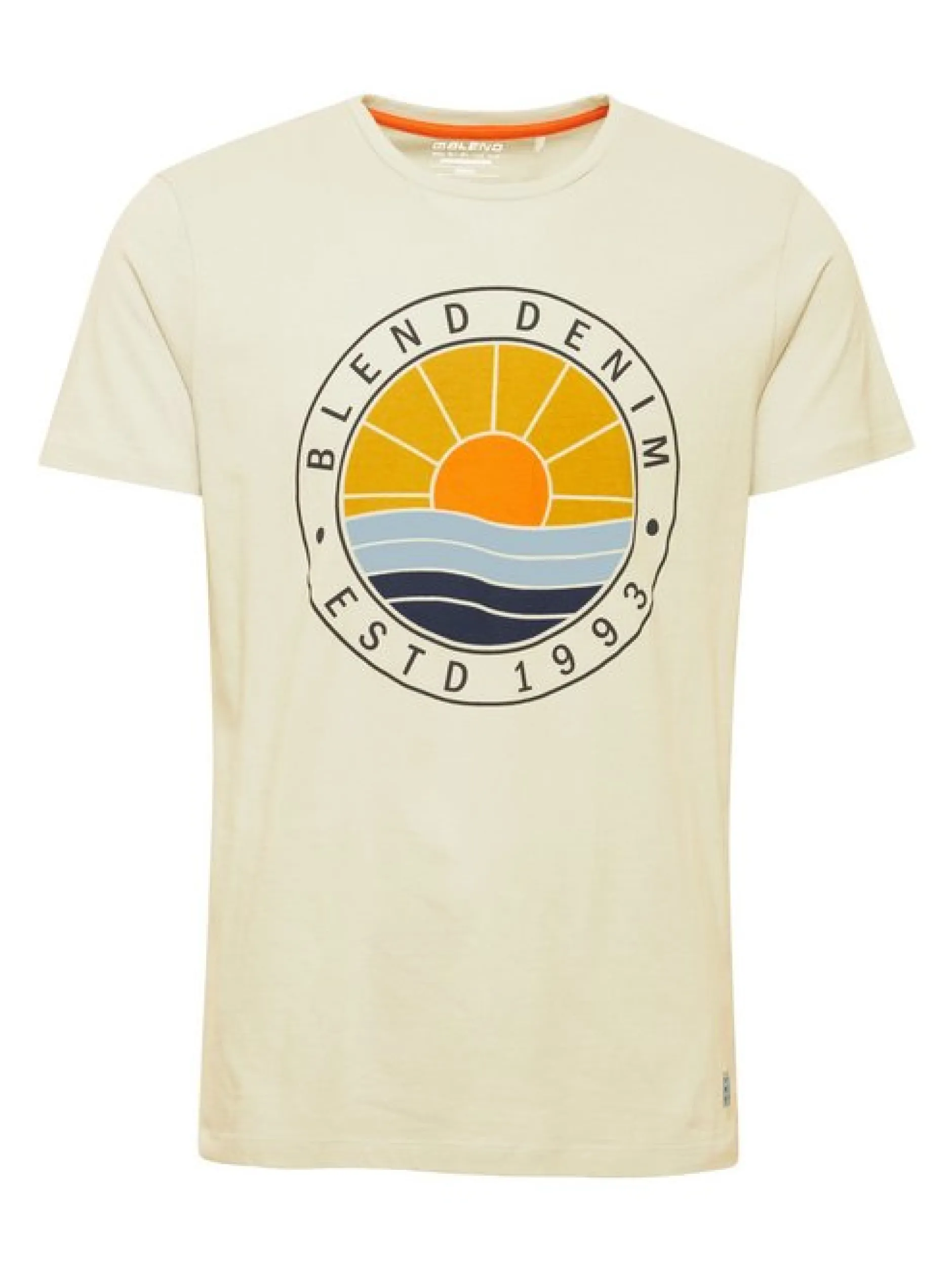 BLEND Herren T-Shirt - BHBammer in beige