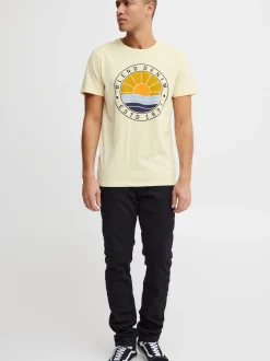 BLEND Herren T-Shirt - BHBammer in beige