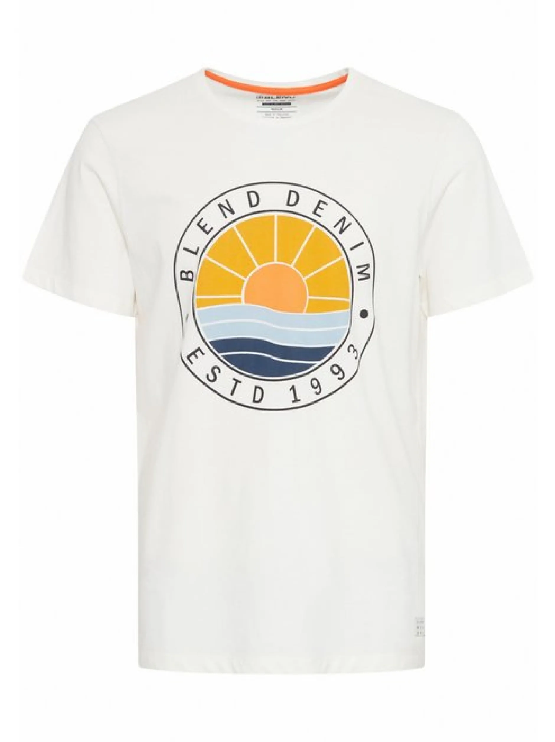 BLEND Herren T-Shirt - BHBammer in weiß