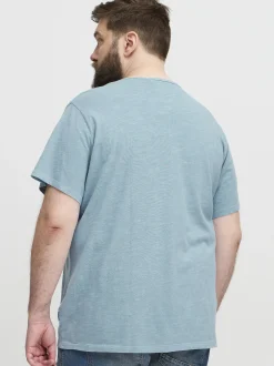 BLEND Herren T-Shirt - BHBTee Big & Tall in blau