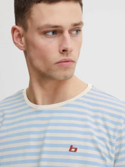 BLEND Herren T-Shirt - BHDinton in blau