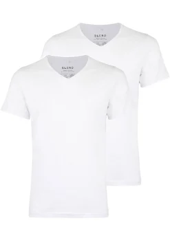 BLEND Herren T-Shirt - BHDinton in weiß