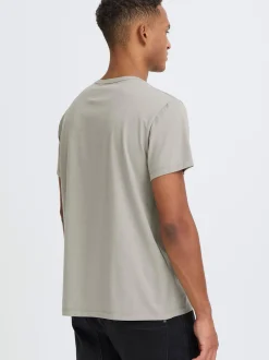 BLEND Herren T-Shirt - BHDinton in hellgrau