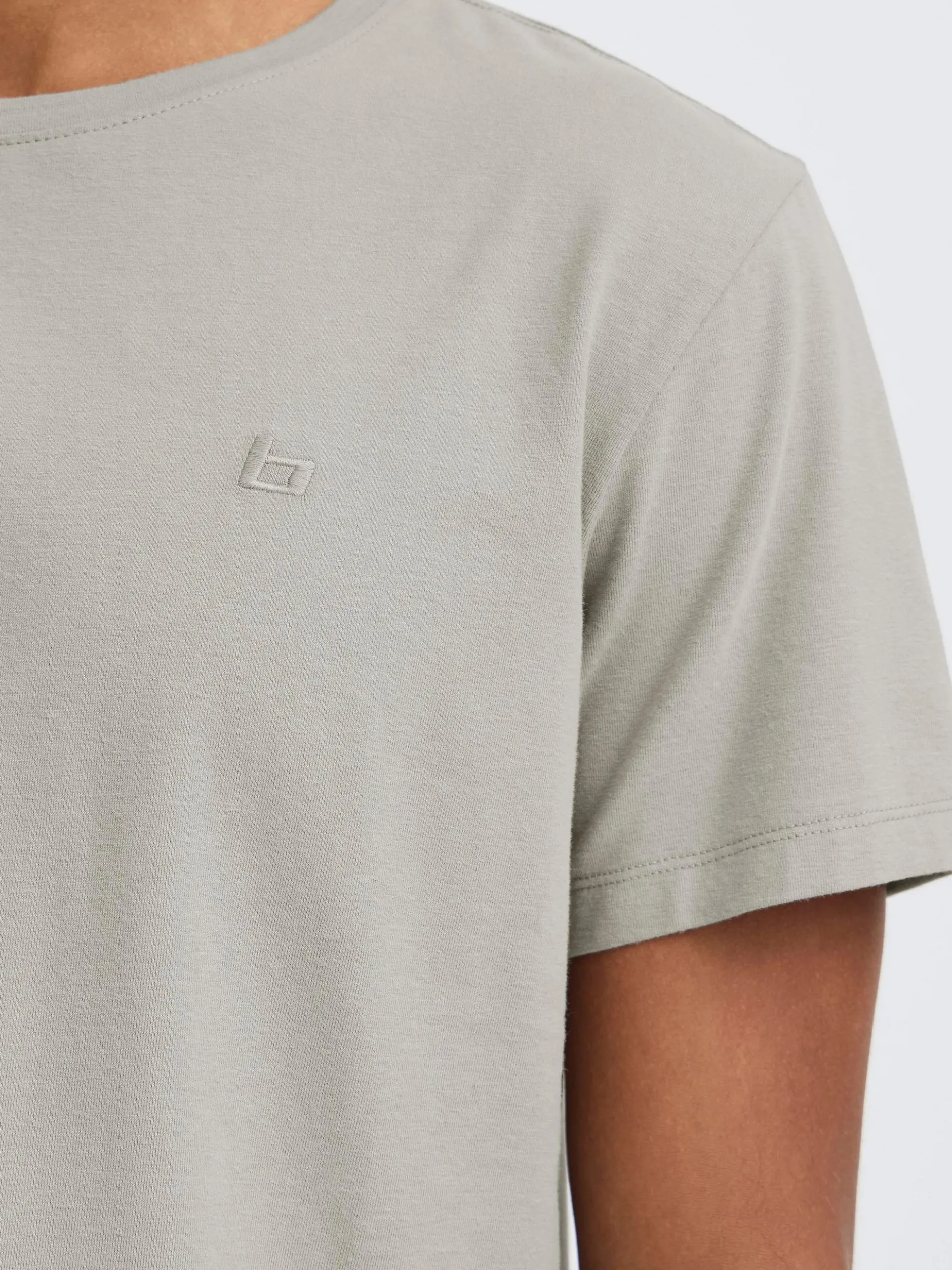 BLEND Herren T-Shirt - BHDinton in hellgrau