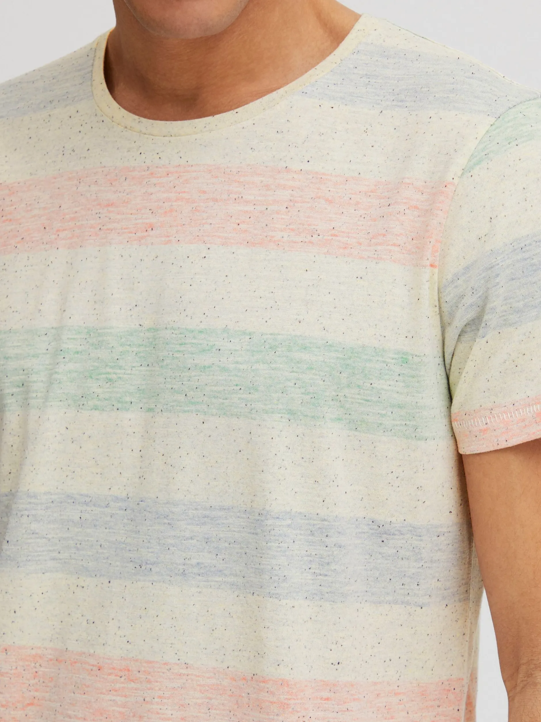 BLEND Herren T-Shirt - BHEfkin in denim