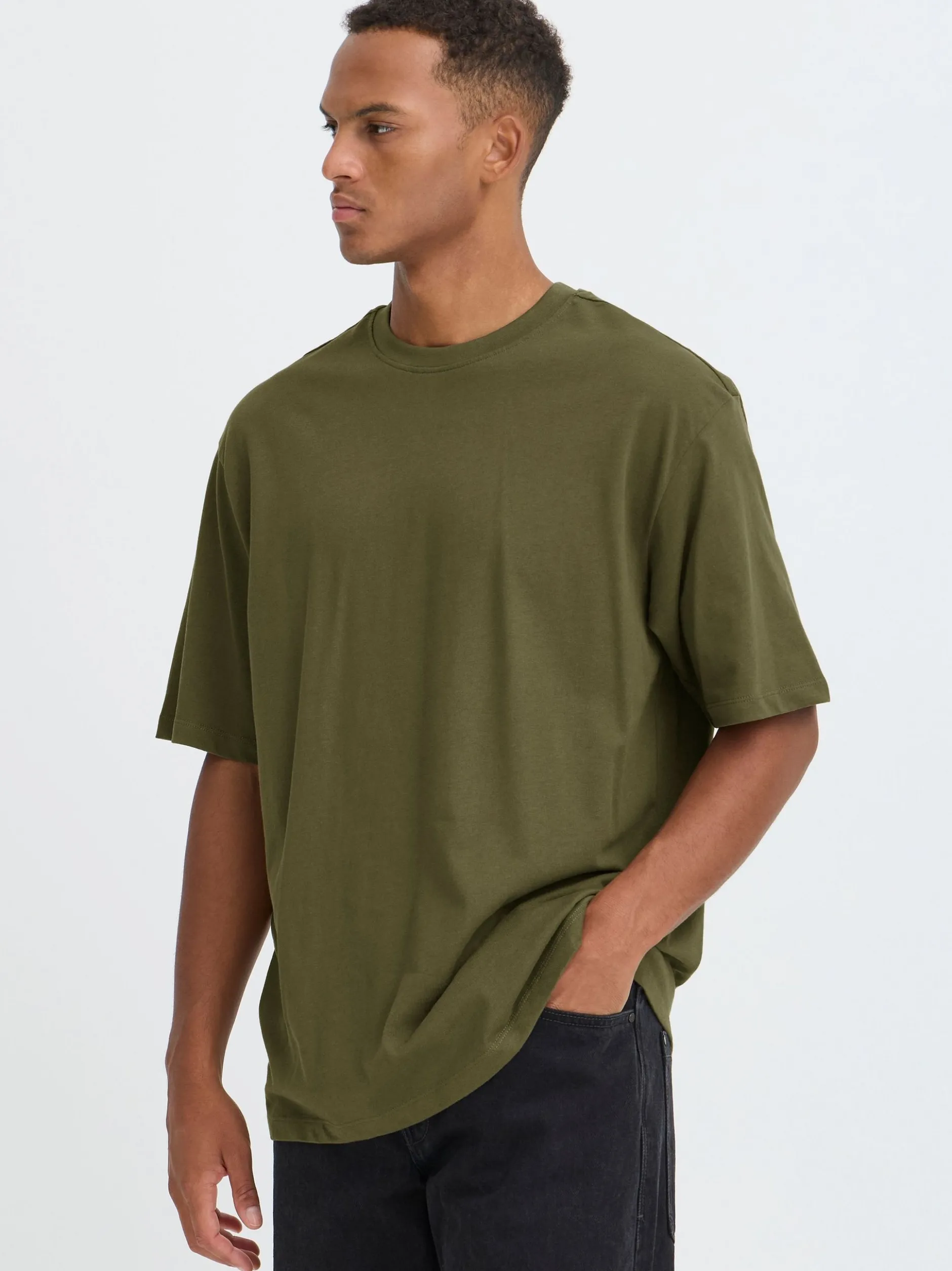 BLEND Herren T-Shirt - BHFisher in khaki