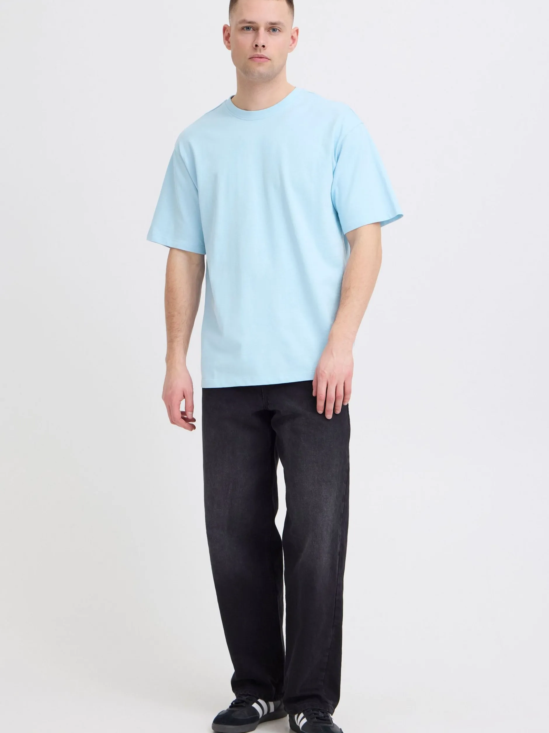 BLEND Herren T-Shirt - BHFisher in hellblau