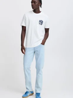 BLEND Herren T-Shirt - BHJafon in weiß